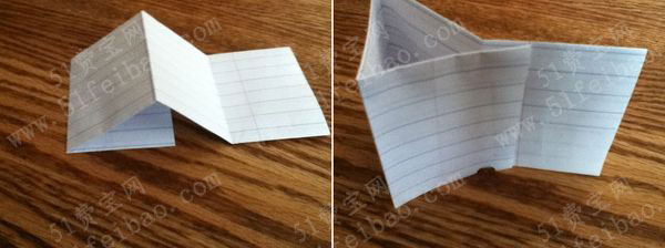教你怎么一张纸做折纸手机支架
