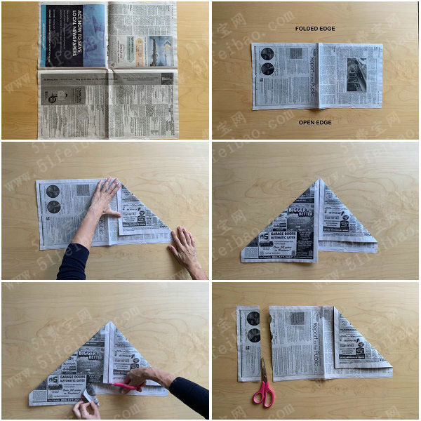 废报纸创意利用diy油漆工纸帽