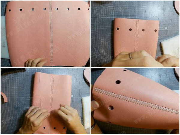 自制迷你皮革水桶包详解教程