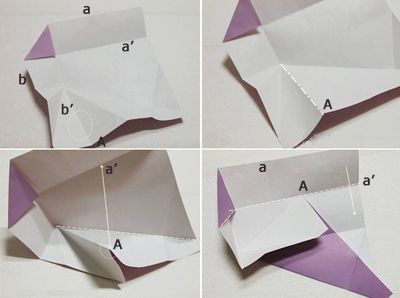折纸手工糖果盒教程