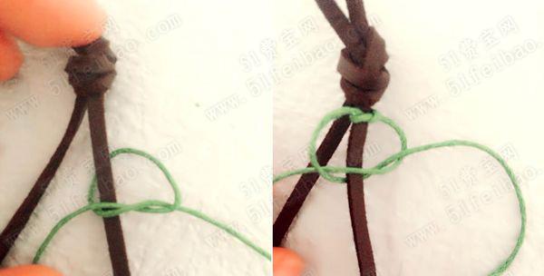 DIY海洋风贝壳手链的编织方法