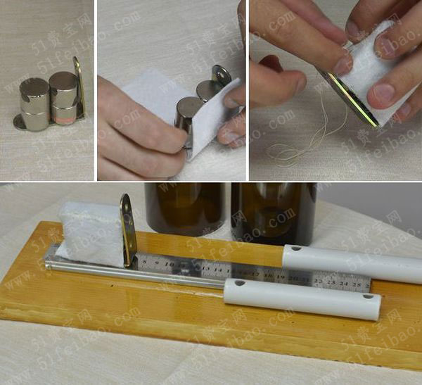 自制酒瓶切割器自己切割酒瓶如何切割酒瓶教程