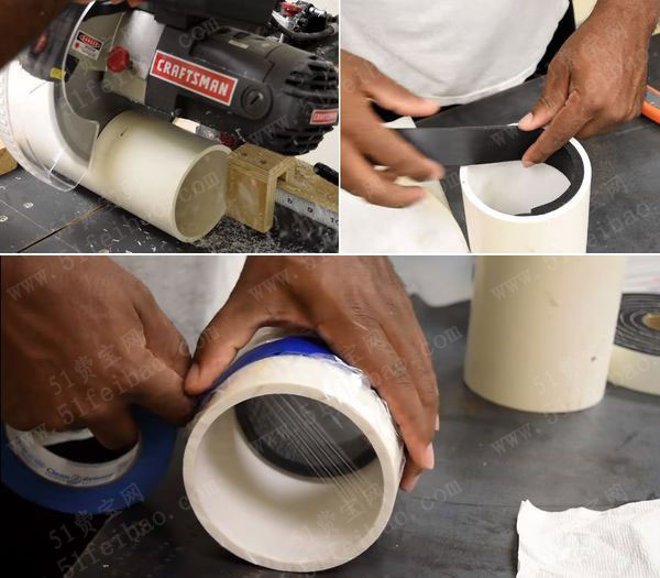 pvc管diy唯美系水泥台灯教程