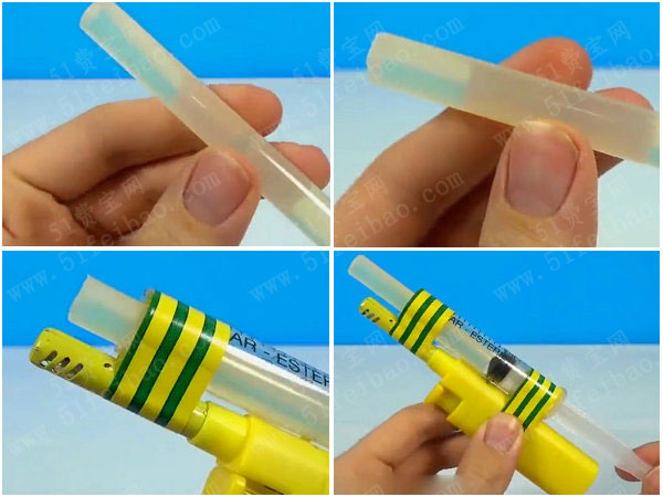如何不花钱制作打火机热熔胶枪 - 废物利用手工diy小制作 - 51费宝网
