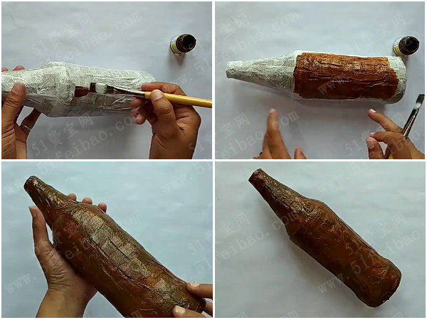 啤酒瓶别扔了,学会我们今天教你的这一招,把它们变废为宝做好看的花瓶