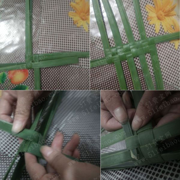 棕榈叶编织儿童摇摇响玩具教程