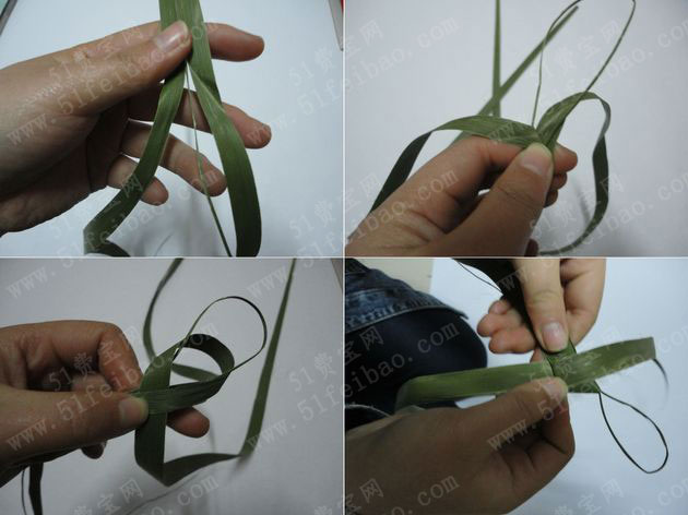 棕榈叶编织蚂蚱教程|棕树叶蚂蚱的编织方法视频
