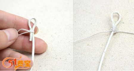 如何手工DIY双排串珠手链教程