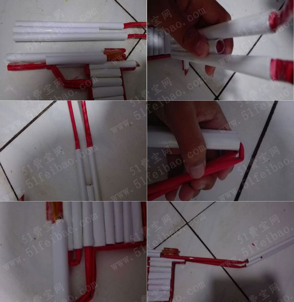 diy玩具纸枪|如何摺纸做一把能发射子弹的纸手枪