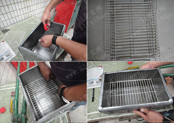 自制diy铁罐烧烤炉做法详细教程