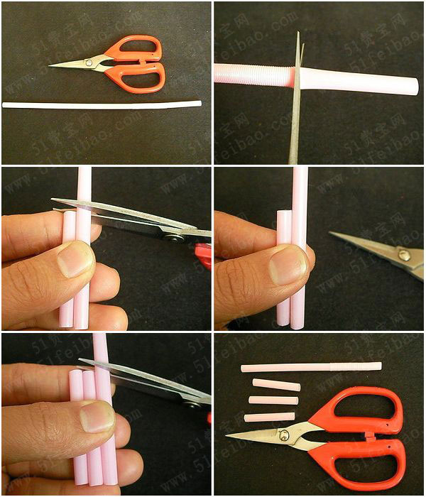 真正有用的diy吸管蜗牛手工艺品制作教学